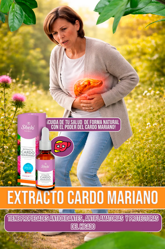 Extracto de Cardo Mariano ⭐⭐⭐⭐⭐ | Detox Natural y Apoyo para la Salud del Hígado