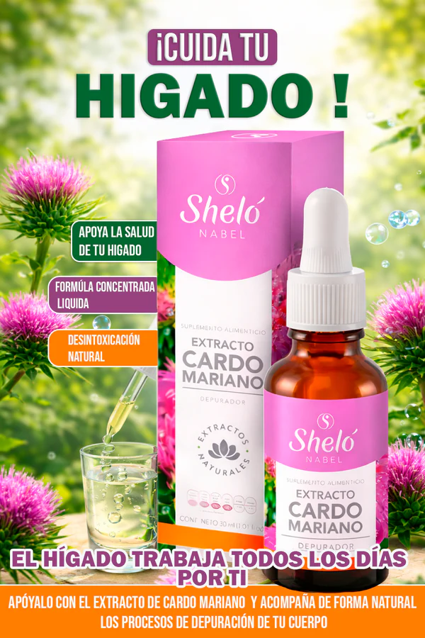 Extracto de Cardo Mariano ⭐⭐⭐⭐⭐ | Detox Natural y Apoyo para la Salud del Hígado